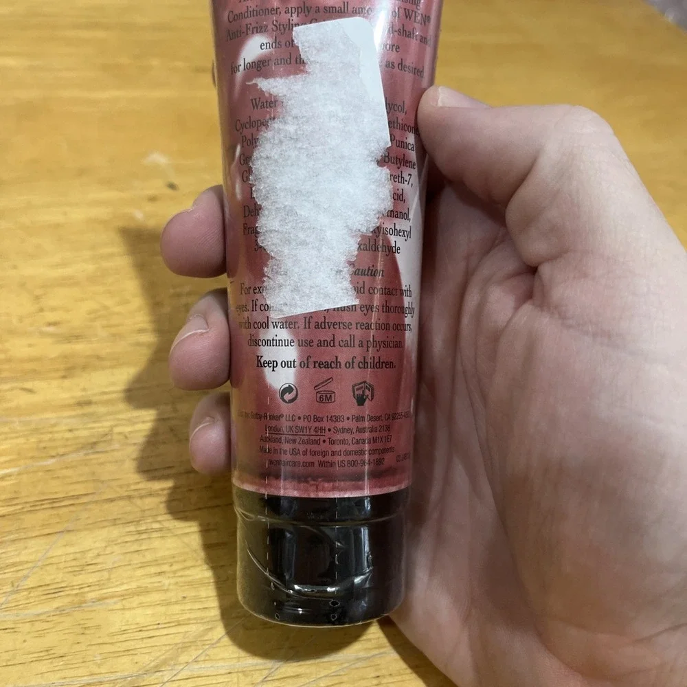 WEN By Chaz Dean Pomegranate Anti-Frizz‎ Styling Creme 4 Oz NEW Sealed (S35)